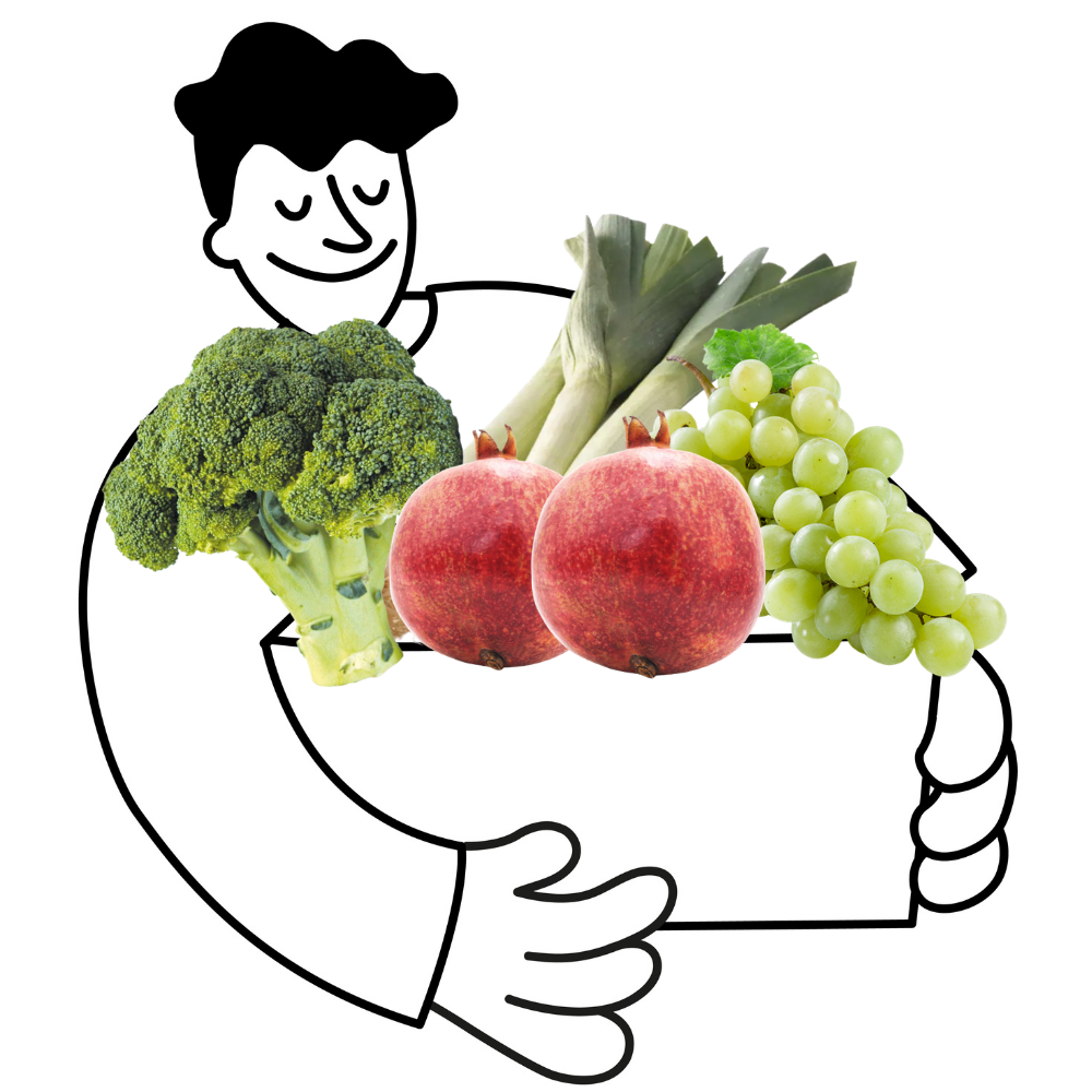 Petit panier de fruits et légumes bio - 1 à 2 personnes