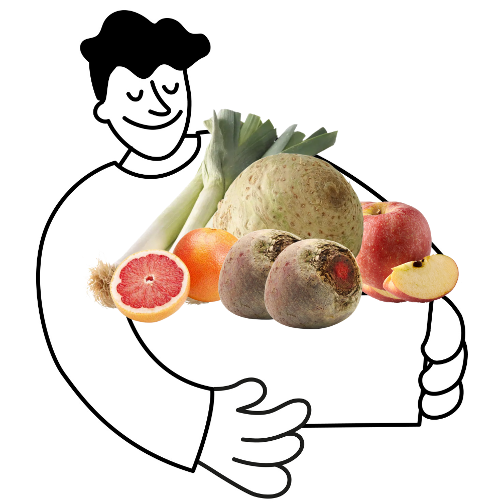 Petit panier de fruits et légumes bio - 1 à 2 personnes