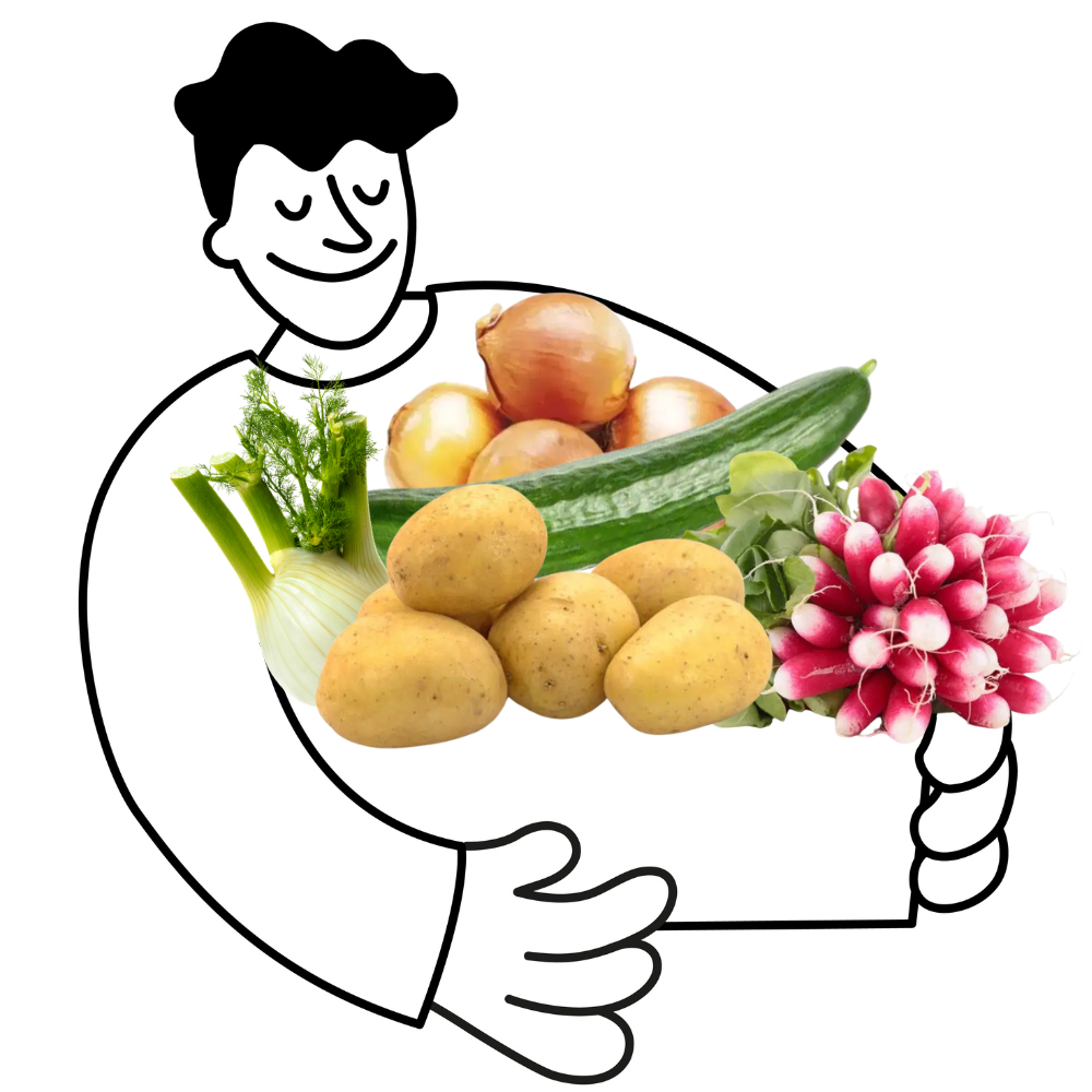 Petit panier de légumes bio - 2 à 3 personnes