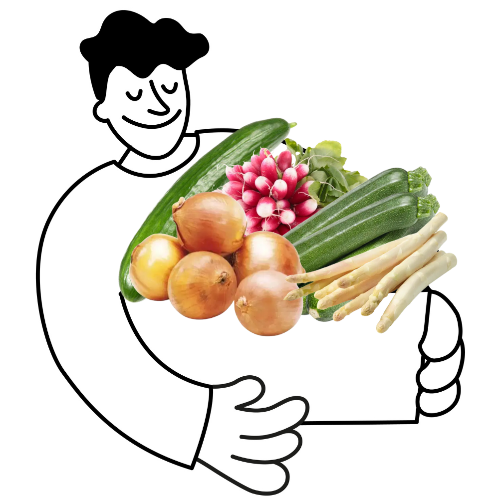 Petit panier de légumes bio - 2 à 3 personnes