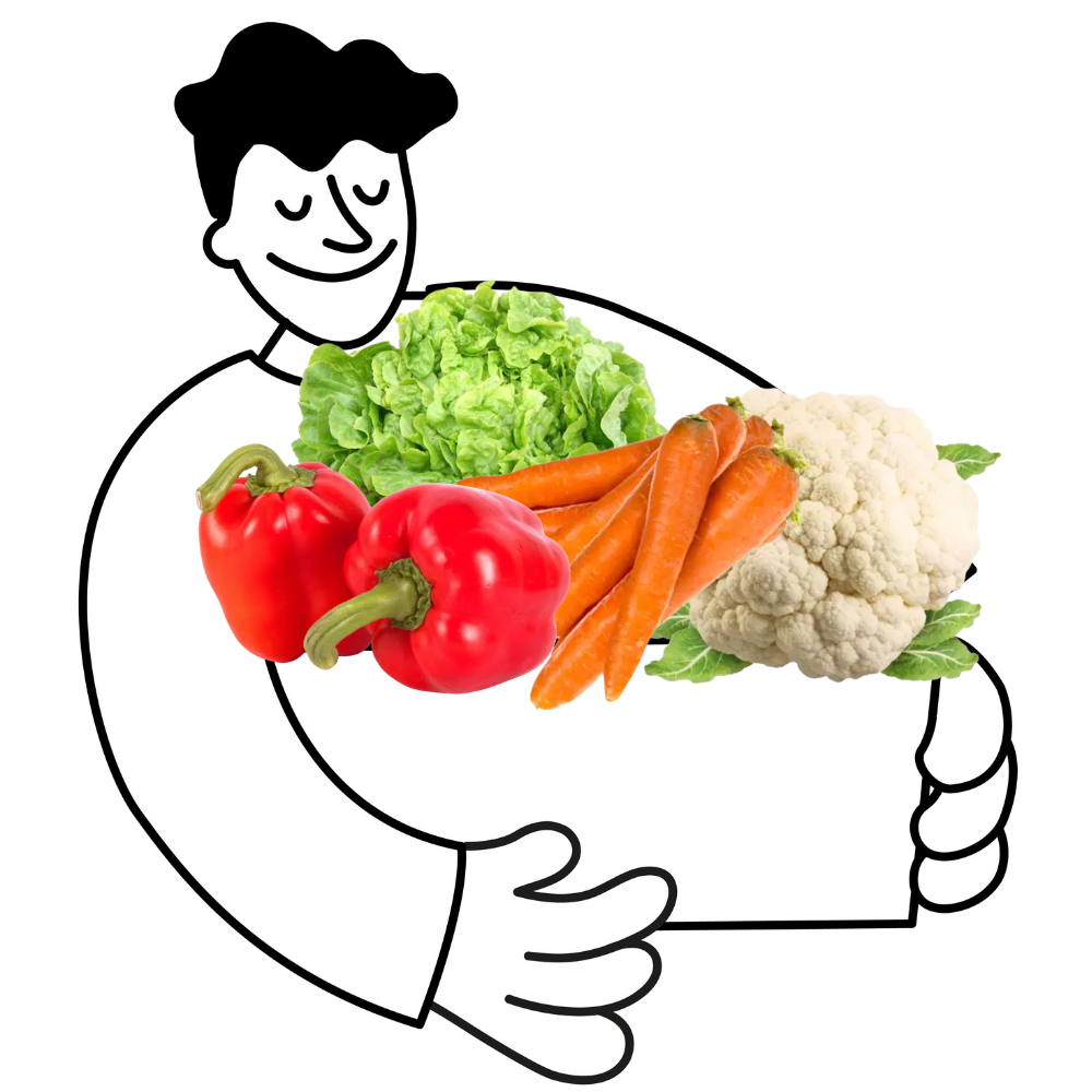 Petit panier de légumes bio - 2 à 3 personnes