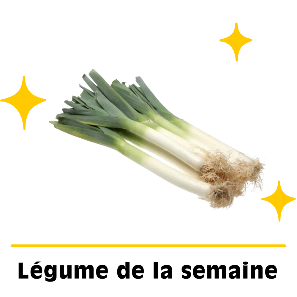 Poireaux bio origine France