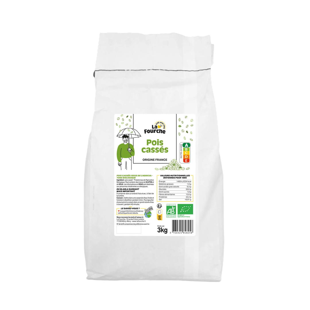 Pois cassés bio