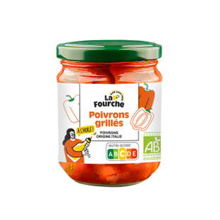 Poivrons grillés à l'huile bio