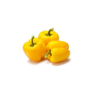 Poivrons jaunes bio origine Italie