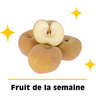 Pommes à cuire et à compote bio origine France
