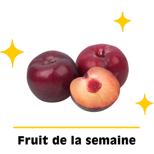 Prunes rouges bio origine France