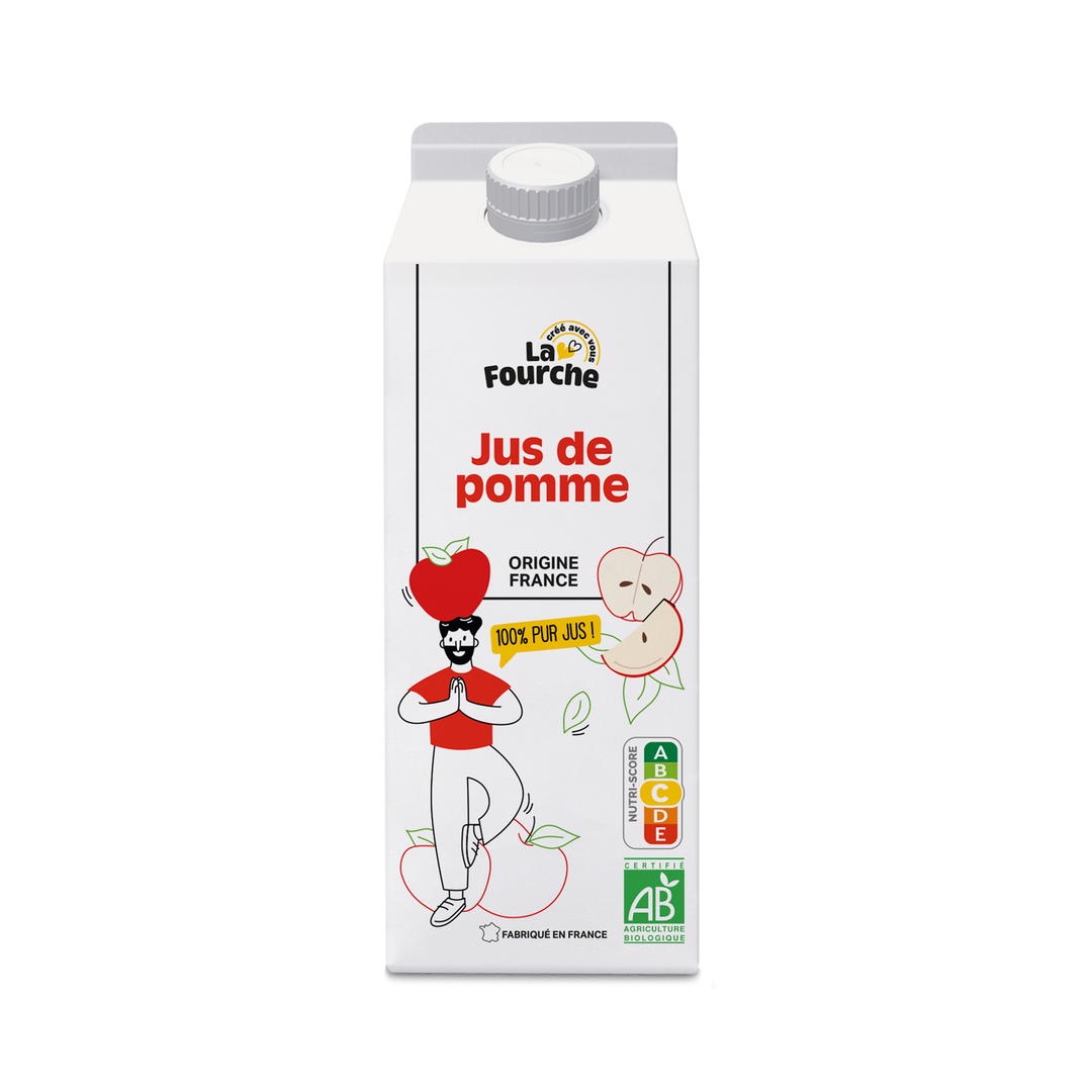 Pur jus de pomme bio 1,75L