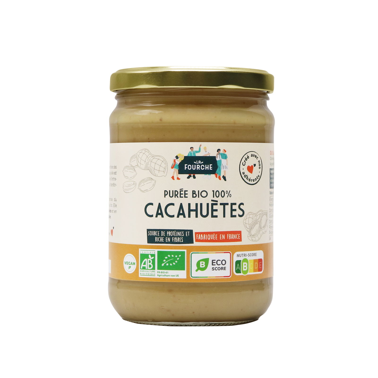 Purée 100% Cacahuètes Bio