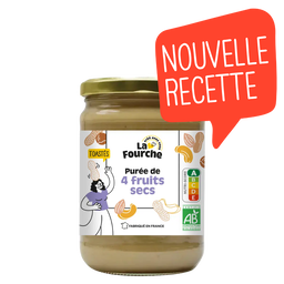 Purée de 4 fruits secs bio