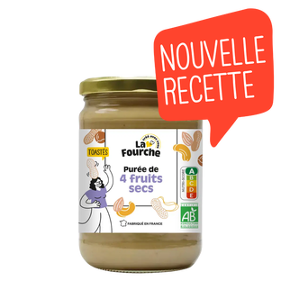 Purée de 4 fruits secs bio