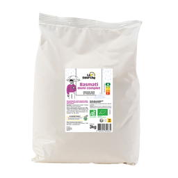 Riz Basmati Demi-Complet Bio