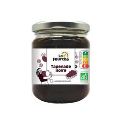 Tapenade d'Olives Noires Bio