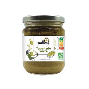 Tapenade d'olives vertes bio