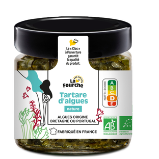 Tartare d'algues nature bio
