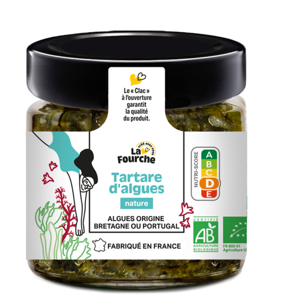 Tartare d'algues nature bio