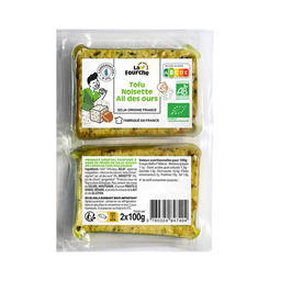Tofu Noisette Ail des Ours Bio - 2x100g