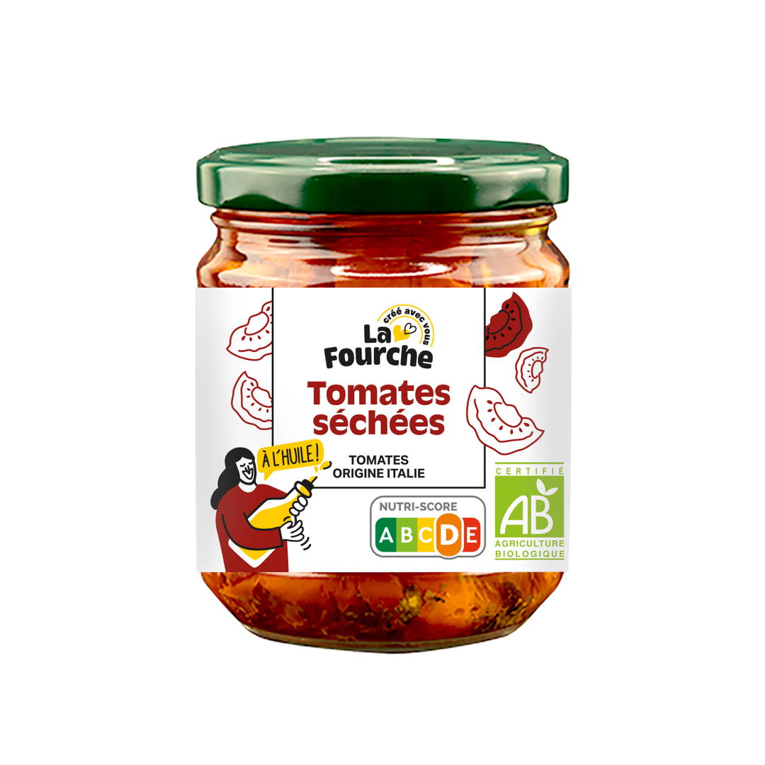 Tomates séchées à l'huile bio - 190g