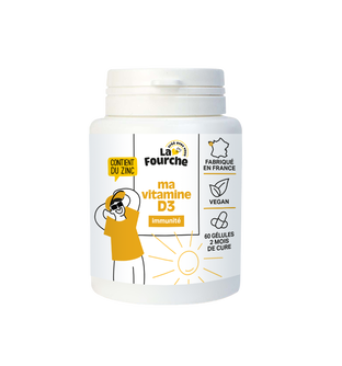 Vitamine D3 - immunité x 60