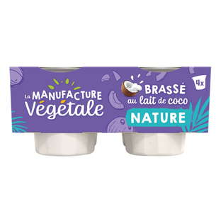 Brassé au Lait de Coco x4 Bio