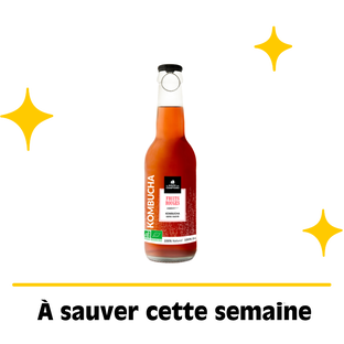 Kombucha fruits rouges bio