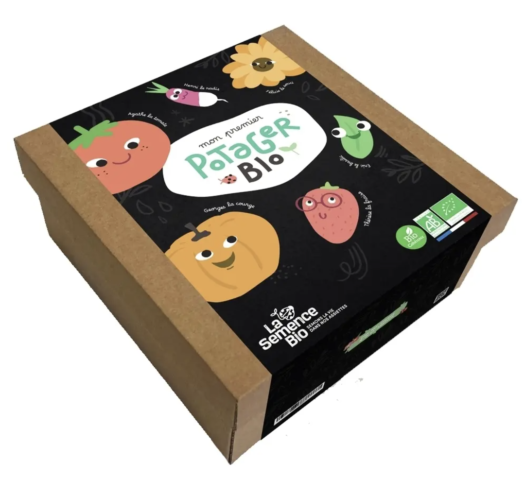 Coffret Mon premier potager bio