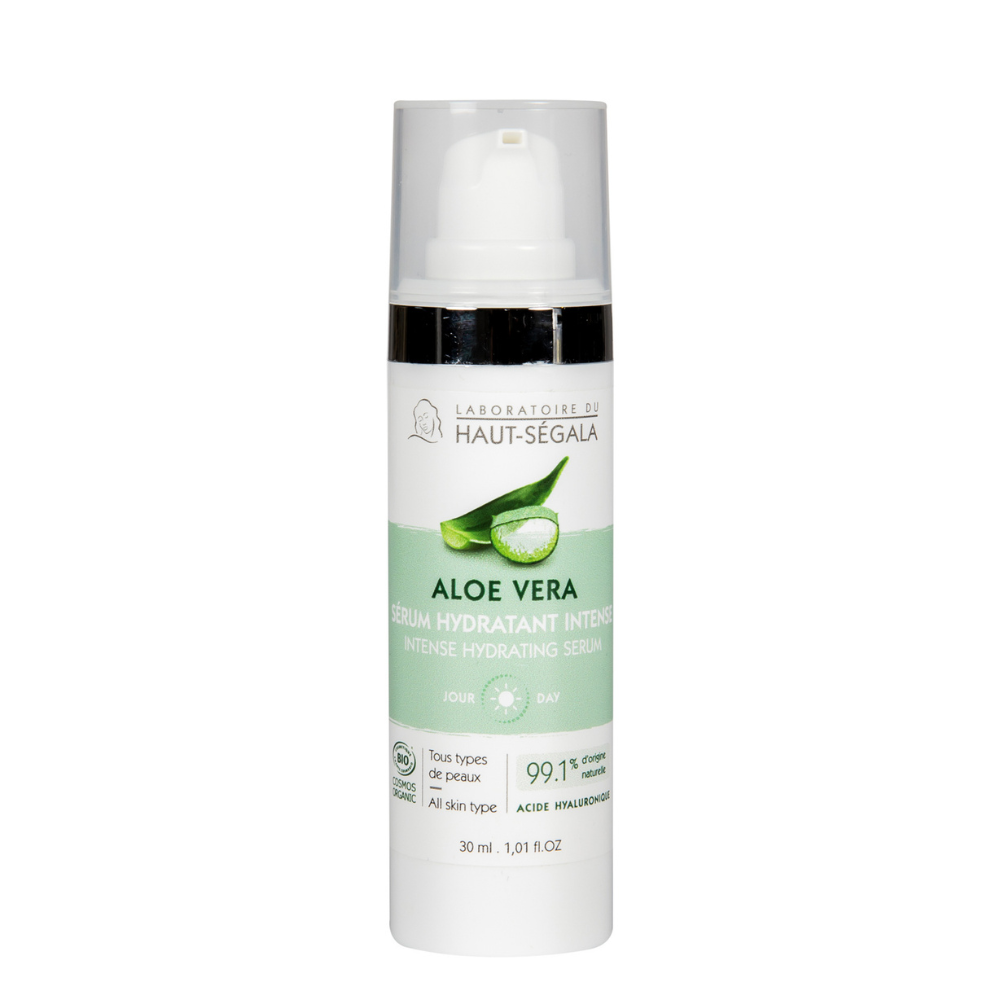 Sérum hydratant jour aloe vera bio certifié Cosmos Organic