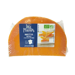 Mimolette demi-vieille 27% MG bio