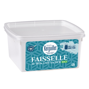 Faisselle de vache x4 bio