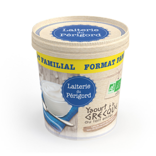 Yaourt à la grecque nature bio - 750g