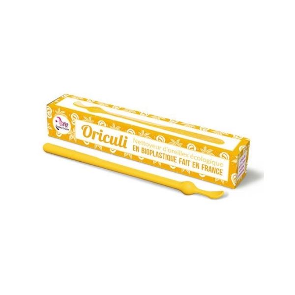 Oriculi en bioplastique - jaune