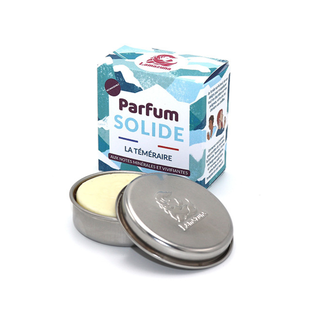 Parfum solide avec boîte inox