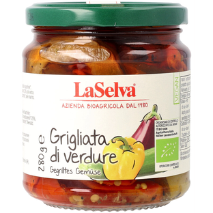 Bio Gegrilltes Gemüse in Öl