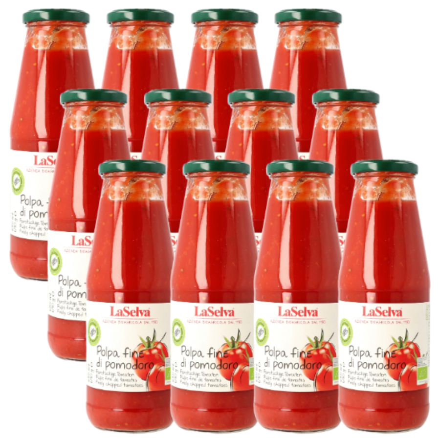 Bio Polpa fine di pomodoro, Karton 12 Stk.