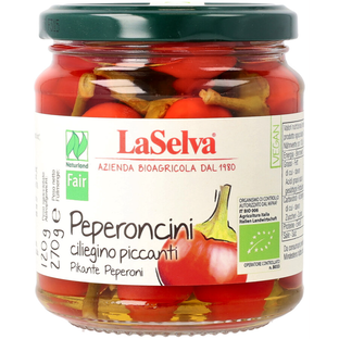 Bio Rote Peperoni in Weinessig
