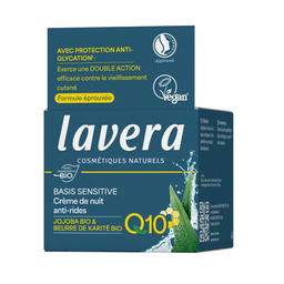 Crème de nuit anti-rides Q10 basis sensitiv