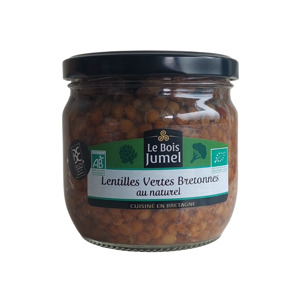 Lentilles Vertes Bretonnes Bio