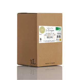 Vin Blanc - IGP Coteaux du Pont du Gard 100% Chardonnay Le Bourgeon 13,5° Bio