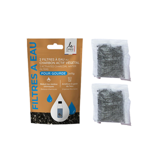 Filtres à Eau au Carbon Végétal pour Gourdes
