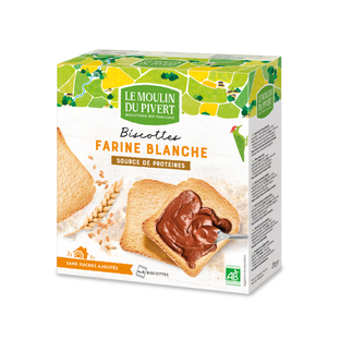 Biscottes blanches bio
