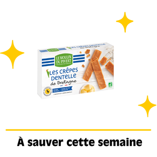 Crêpes dentelles bio