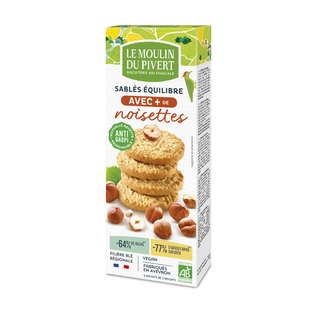 Sablés équi'libre noisette bio