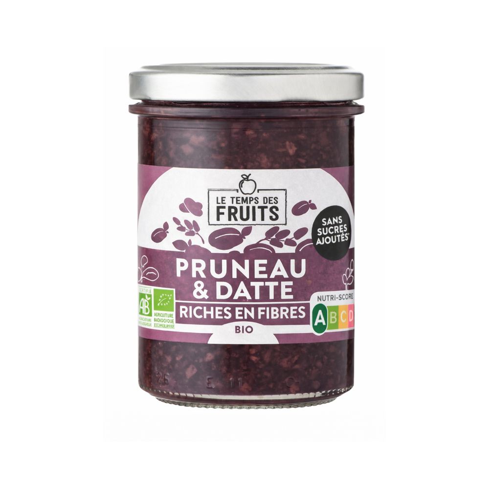 Préparation pruneaux dattes sans sucres ajoutés bio