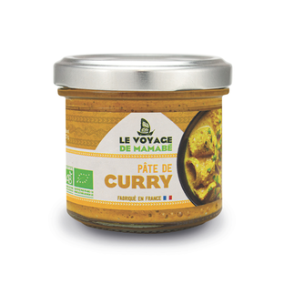 Pâte Pour Curry Jaune Bio