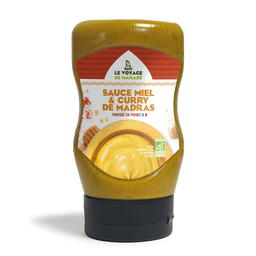 Sauce Miel & Curry de Madras Squeezer Bio