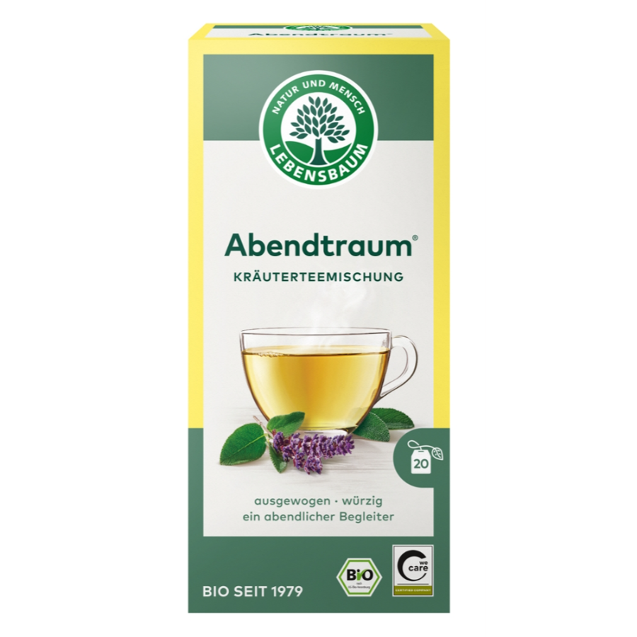 Bio Kräuterteemischung Abendtraum, Beutel