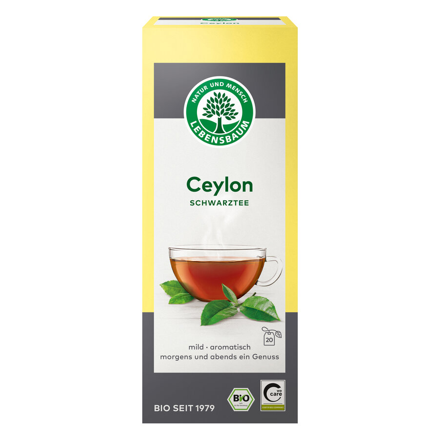 Bio Ceylon Schwarztee, Beutel