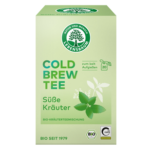 Bio Cold Brew Tee Süße Kräuter