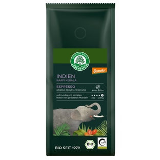 Bio Espresso Kaapi Kerala, ganze Bohne, demeter