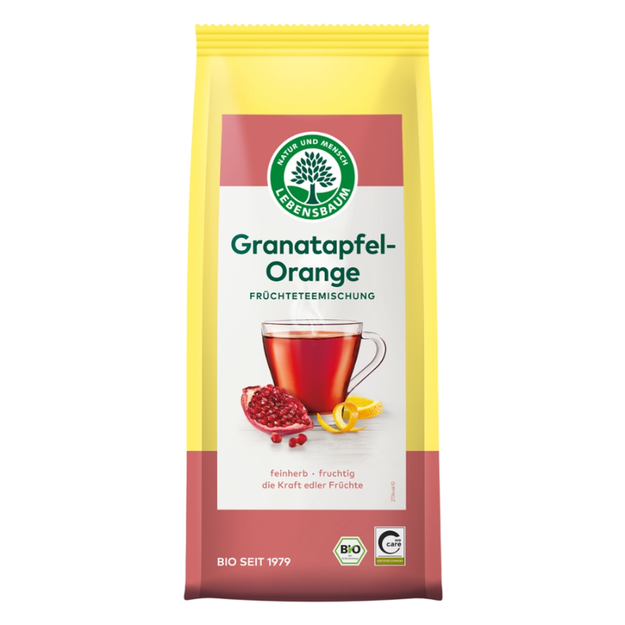 Bio Früchtetee Granatapfel Orange, lose